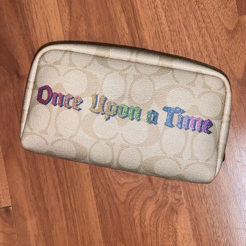 NWOT Coach X Disney Cosmetic Case Pouch